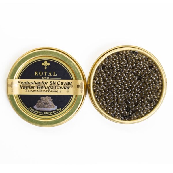 caviar negro de beluga irani