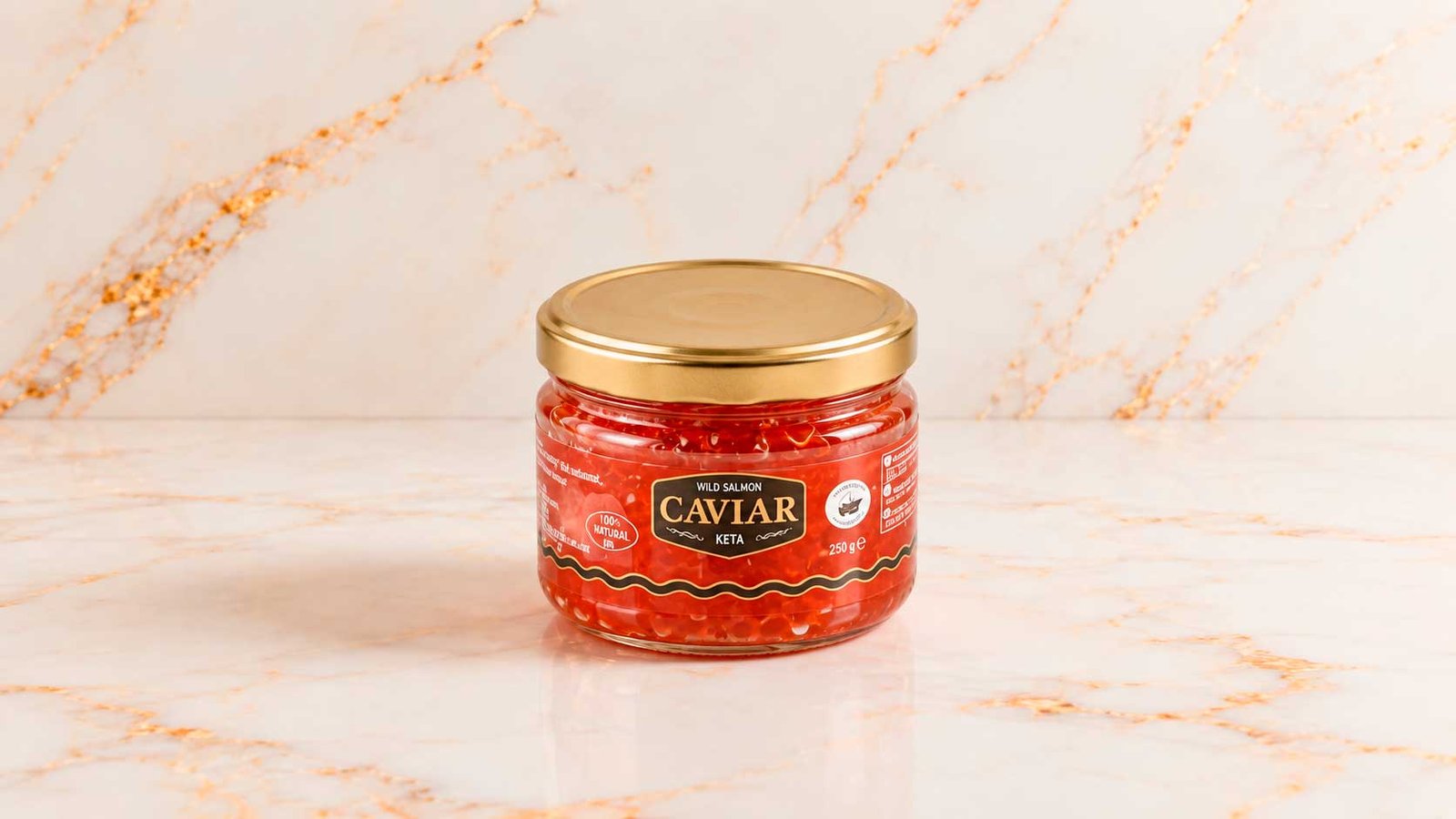 Huevas de salmon KETA GOLD